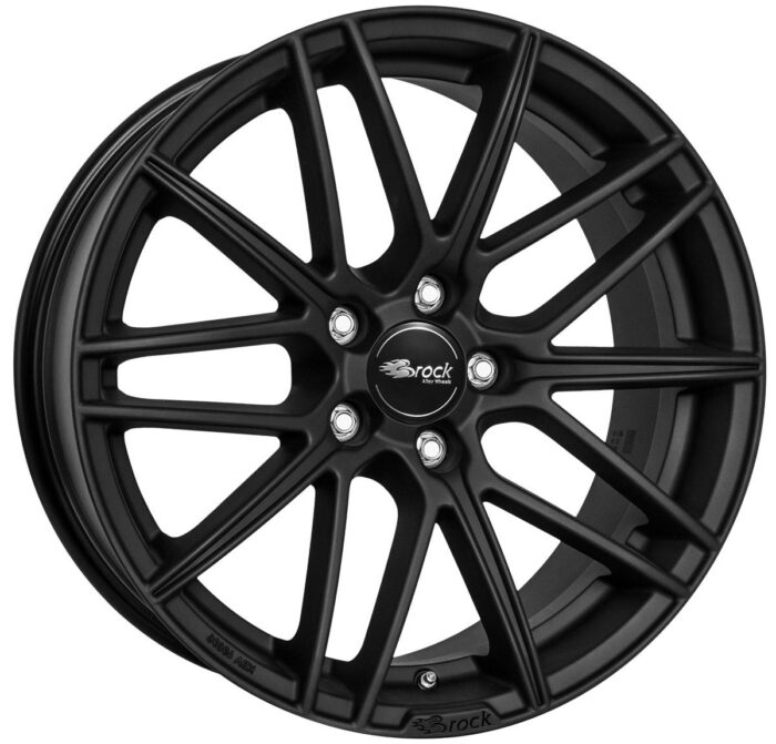 Brock B34 Schwarz Klar Matt (SKM) 7,5x17 5x114.3 ET45