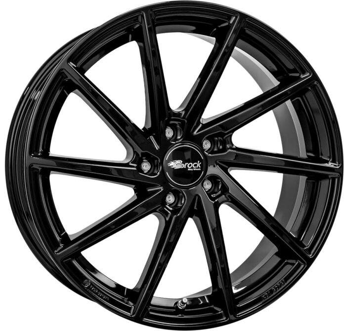Brock B37 Schwarz Glanz (SG) 8,5x19 5x112 ET32