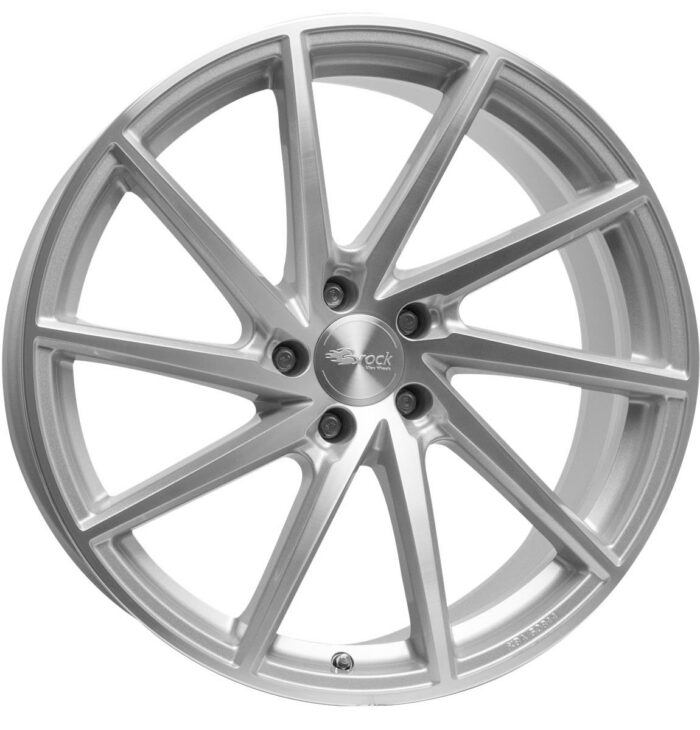 Brock B37C Kristallsilber Voll-Poliert (KSVP) 9,5x20 5x112 ET32