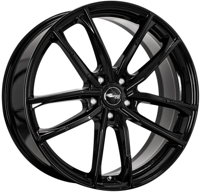 Brock B38 Schwarz Glanz (SG) 8x18 5x112 ET40