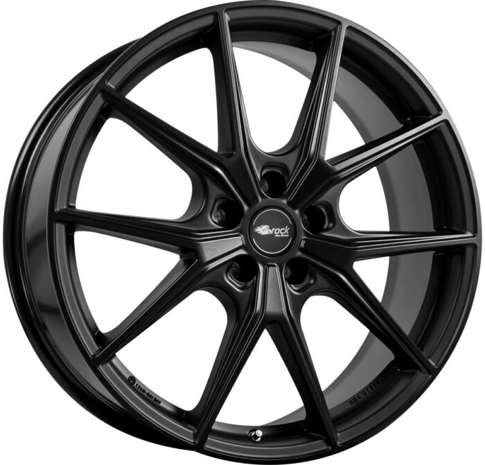 Brock B40 Satin Black Matt (SBM) 9x19 5x112 ET44