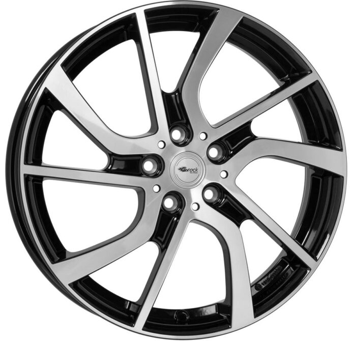Brock eB1 Schwarz Glanz Voll-Poliert (SGVP) 5x19 5x112 ET28