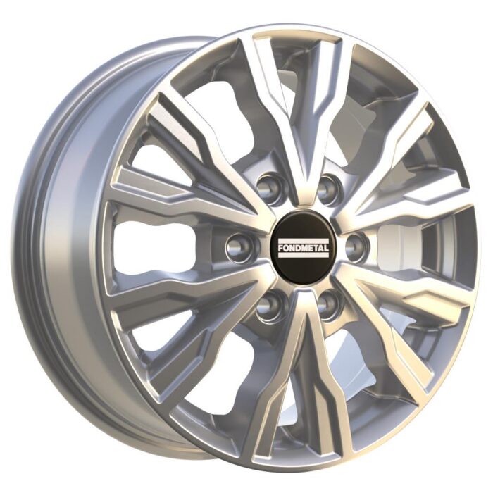 Fondmetal PRO2 Glossy Silver 6,5x16 6x120 ET50