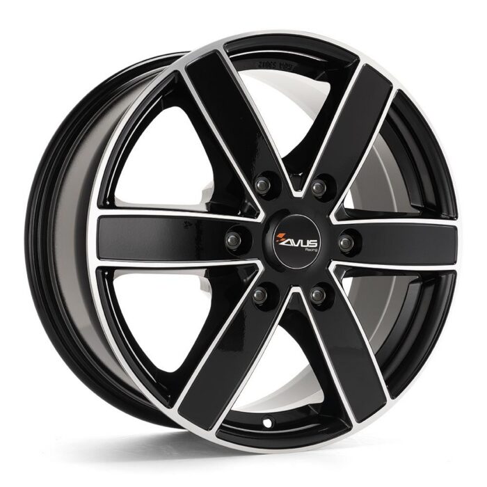Avus AC-V61 Black Polished 6,5x16 6x125 ET68