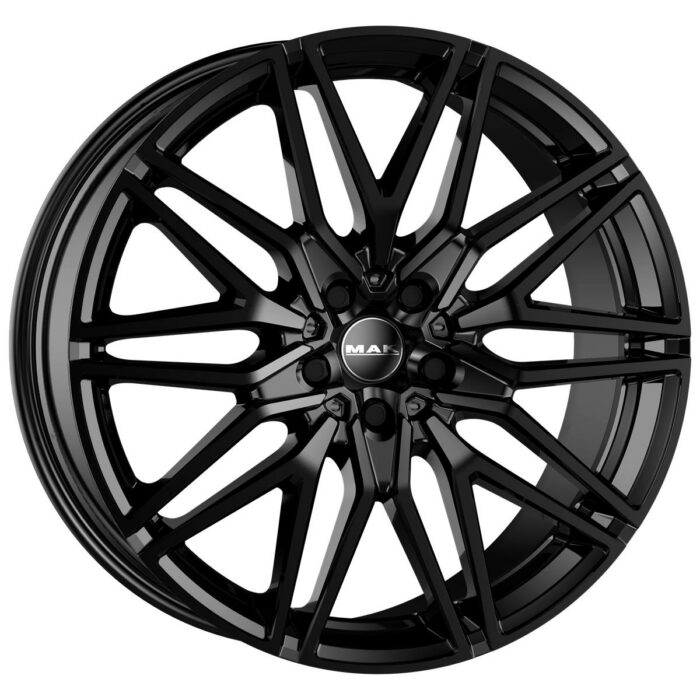 MAK Sturm Gloss Black 10x22 5x112 ET36