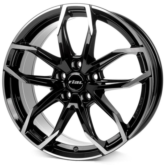 Rial Lucca diamond-black frontpolished 6,5x16 4x108 ET32