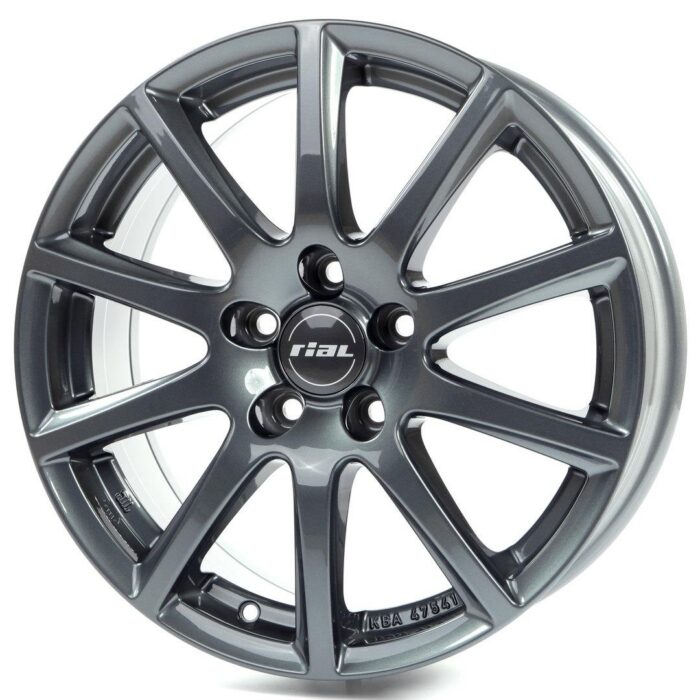Rial Milano titanium 6,5x16 5x100 ET38