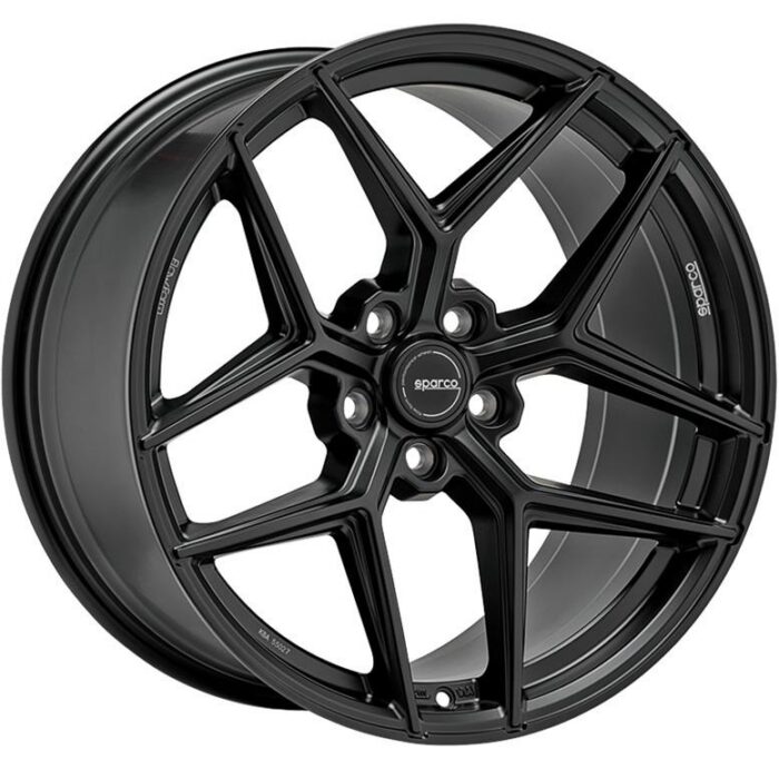 Sparco FF3 Matt Black 9x18 5x100 ET48