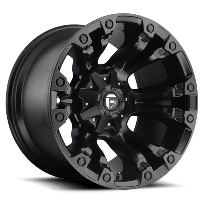 Fuel D560 Vapor Matte Black 10x22 5x139.7 ET10