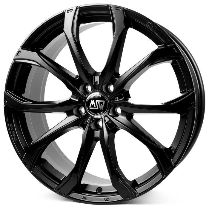 MSW 48 Matt Black 8x18 5x112 ET28