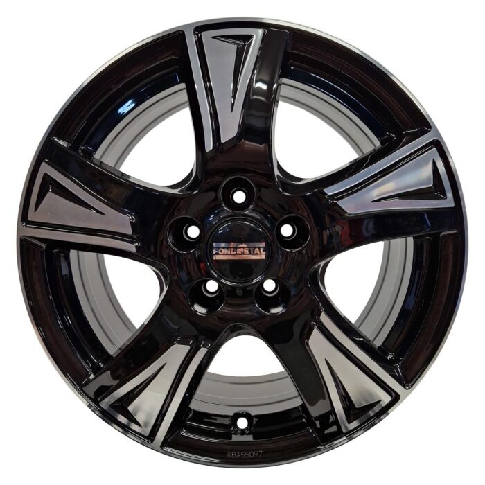 Fondmetal PRO1 Glossy Black Machined 6,5x16 5x112 ET48