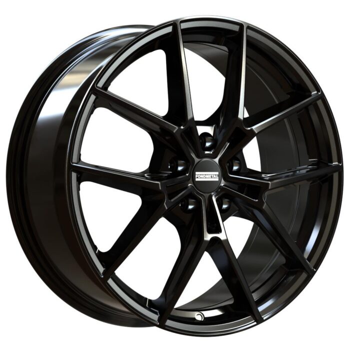 Fondmetal Iupiter Glossy Black 8x19 5x120 ET45