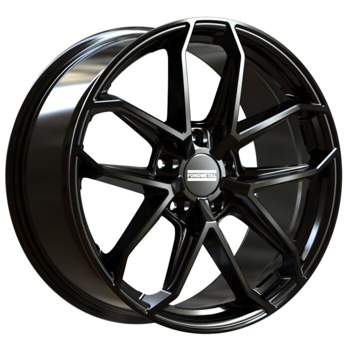 Fondmetal Zelos Glossy Black 8,5x20 5x130 ET32