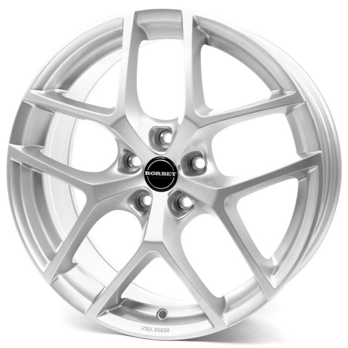 Borbet Y Crystal Silver 7,5x17 5x112 ET45