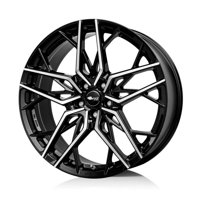 Brock B44 Schwarz Glanz Voll-Poliert (SGVP) 8,5x19 5x108 ET42