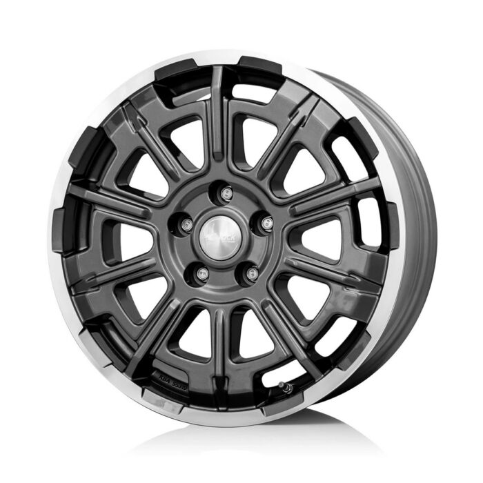 Brock B45 Himalaya Grey Voll-Poliert (HGVP) 7x17 5x118 ET62