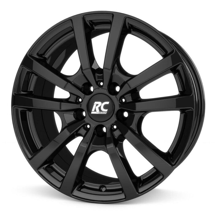 RC Design RC25T Schwarz Glanz (SG) 6,5x16 5x112 ET52