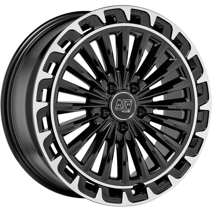 MSW 32 Gloss Black+Diamond Lip 7,5x19 5x112 ET49